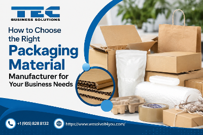 How to Choose the Right Packaging Material Manufacturer for Your Business Needs